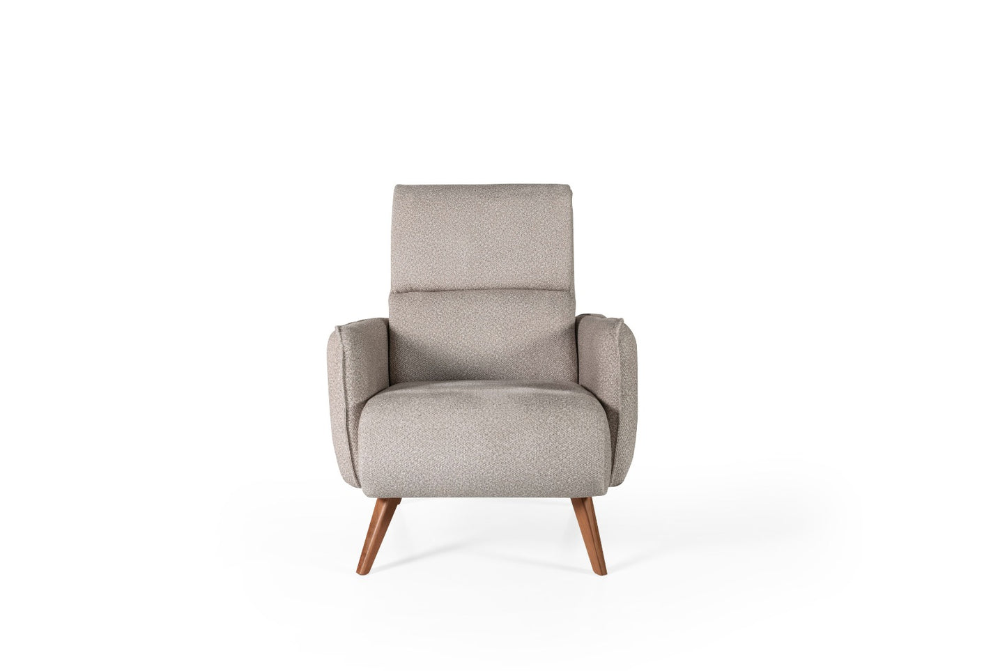 Sitzgruppe/Sofa Set - Wohnzimmergarnitur "Acantha" 3+3+1+1 - Hellbraun/Grau - Nobelaa