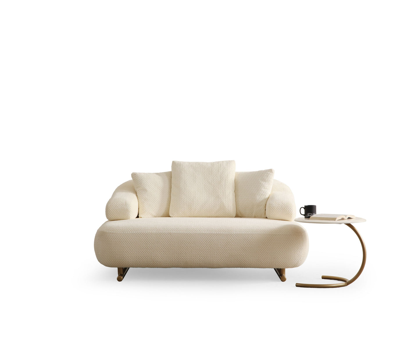 Sitzgruppe/Sofa Set - Wohnzimmergarnitur "Amaryllis" 2+1+1 -Beige - Nobelaa