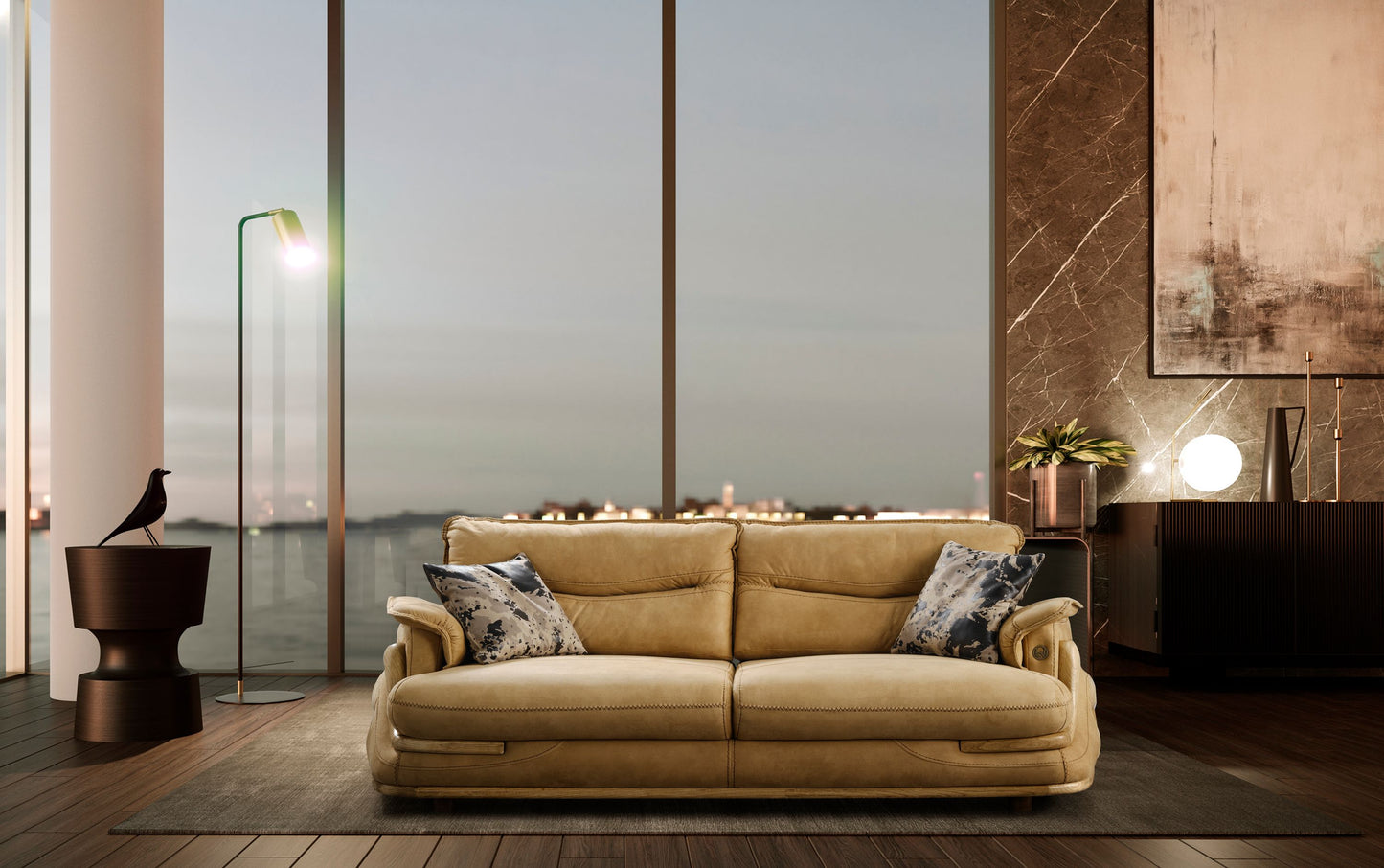 Nobelaa - Sitzgruppe/Sofa Set - Wohnzimmergarnitur "Calliandra" 3+2+1