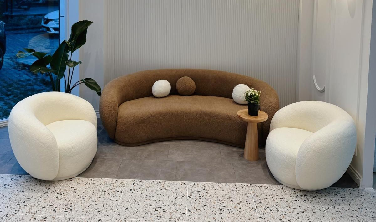 Sitzgruppe/Sofa Set - Wohnzimmergarnitur "Camellia" 3+1+1 - Nobelaa