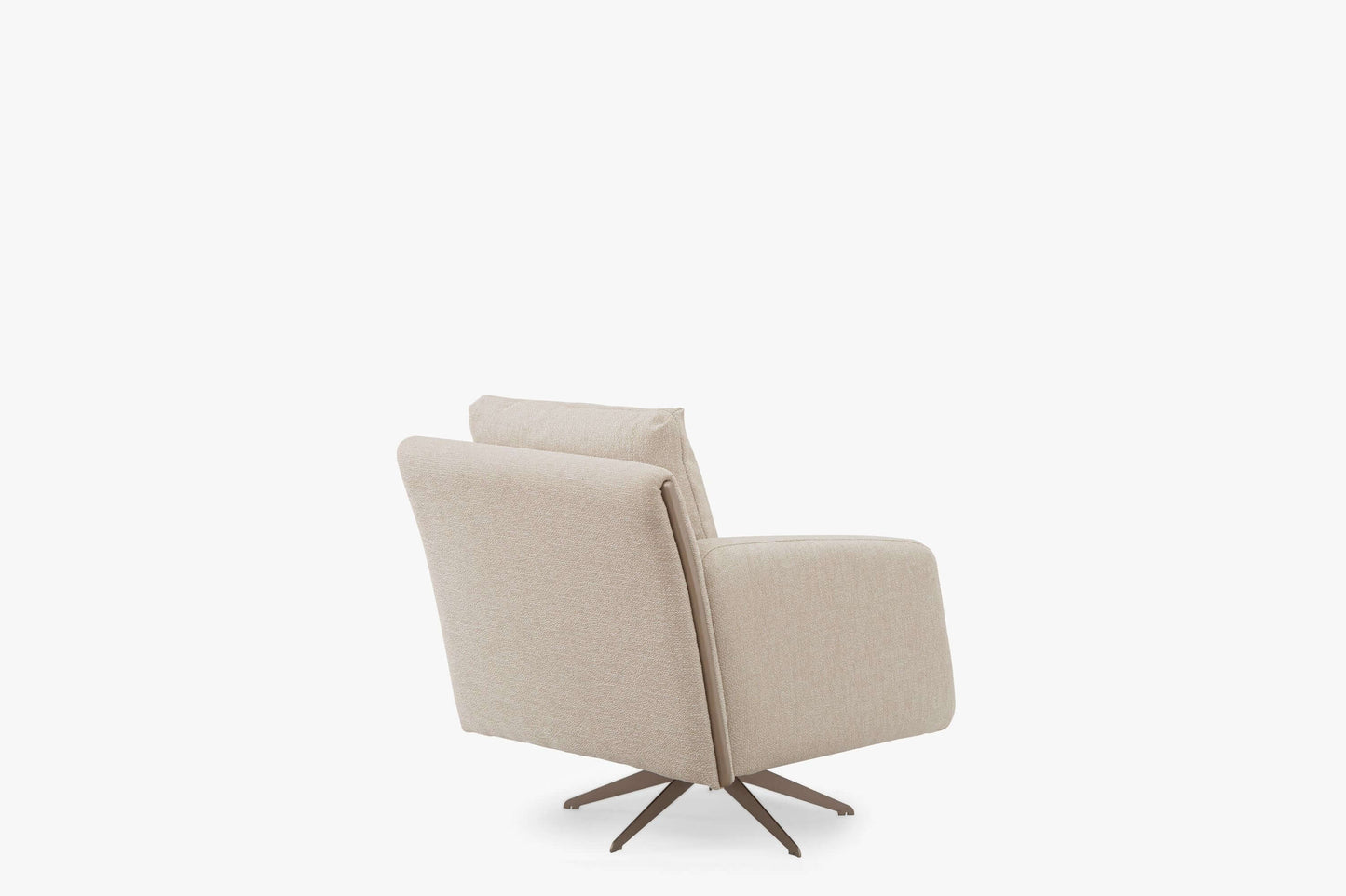 Sitzgruppe/Sofa Set - Wohnzimmergarnitur "Cassiope" 3+3+1+1 - Beige/Braun - Nobelaa