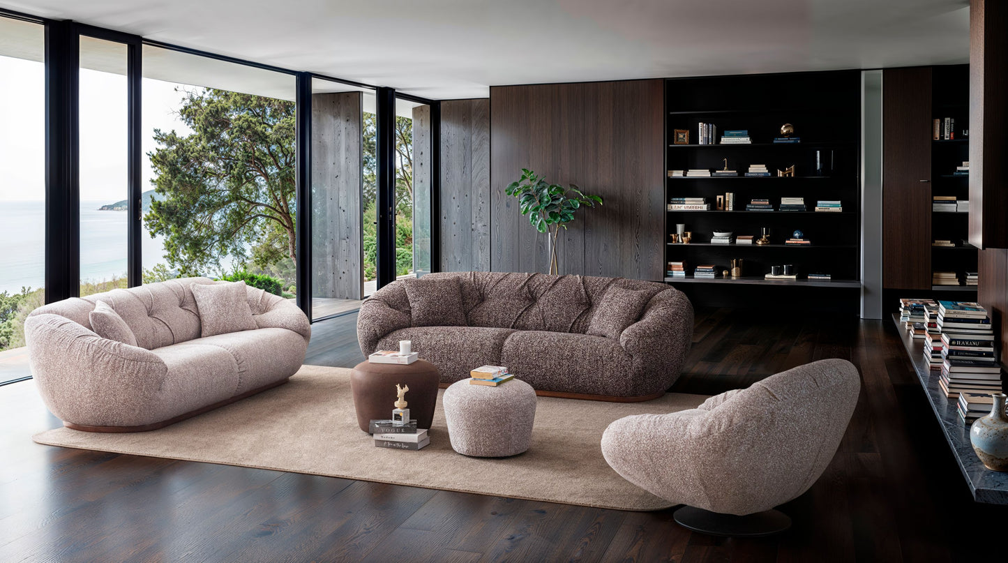 Nobelaa - Sitzgruppe/Sofa Set - Wohnzimmergarnitur "Hawthorn" 3+3+1
