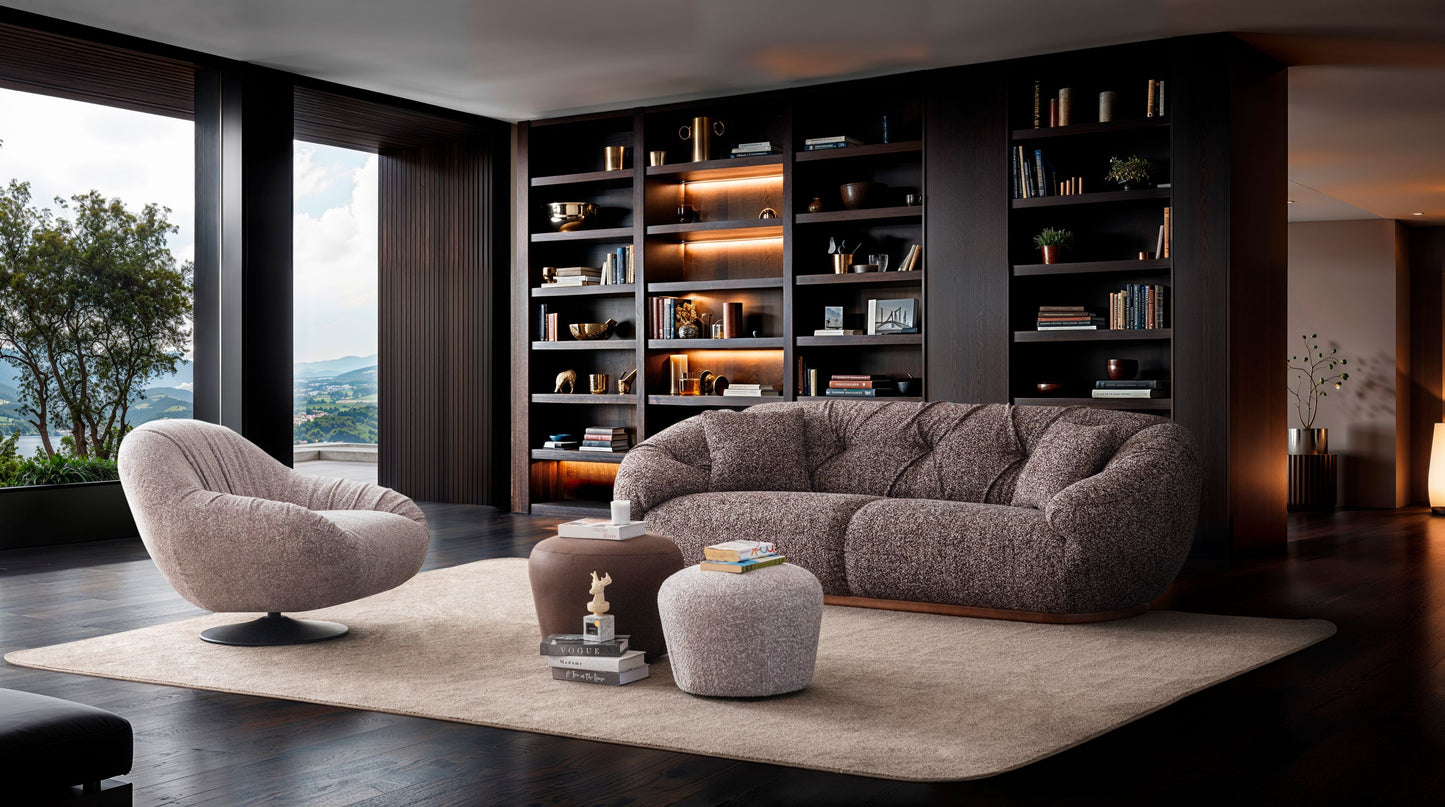 Nobelaa - Sitzgruppe/Sofa Set - Wohnzimmergarnitur "Hawthorn" 3+3+1