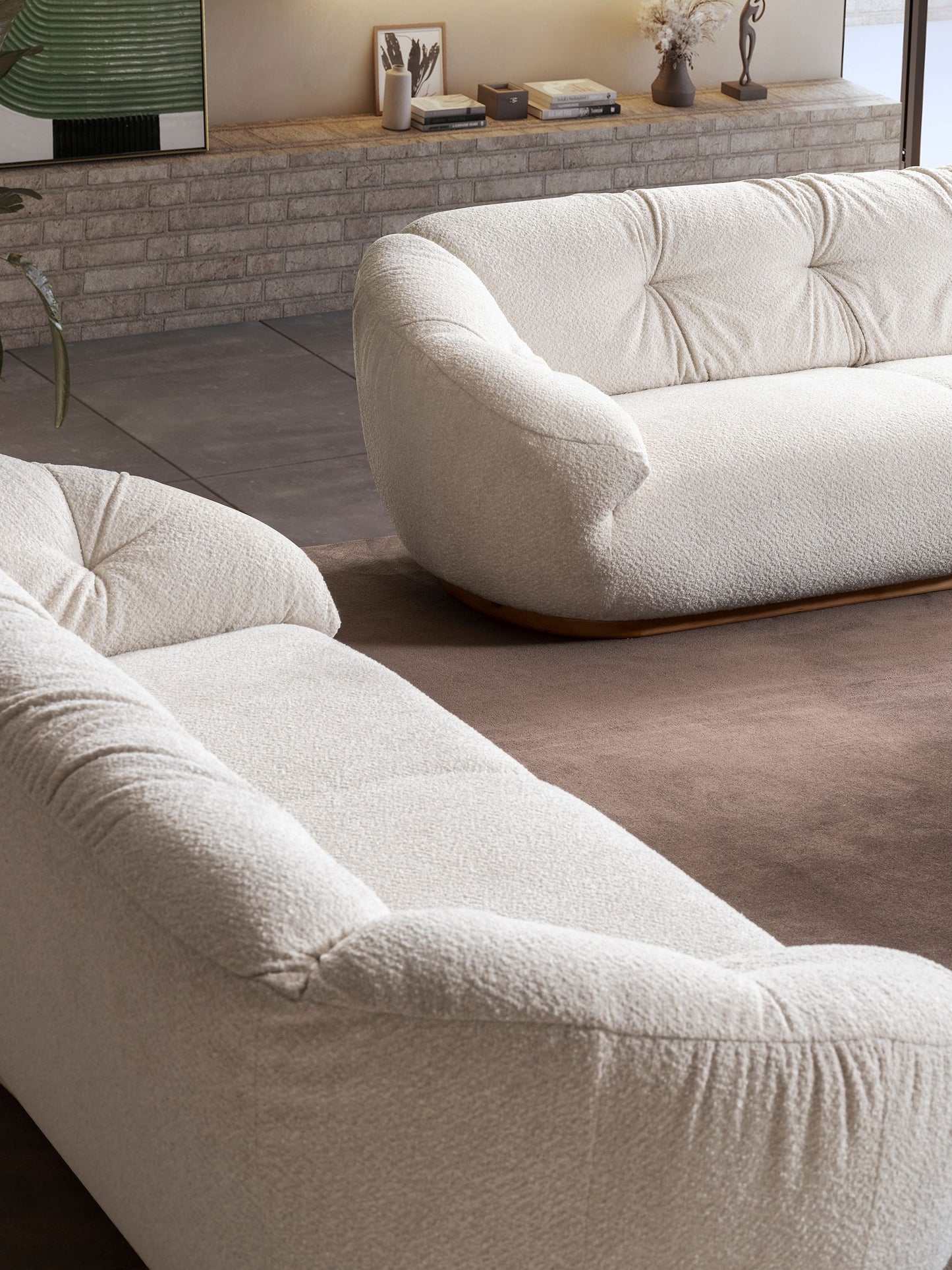 Nobelaa - Sitzgruppe/Sofa Set - Wohnzimmergarnitur "Hawthorn" 3+3+1