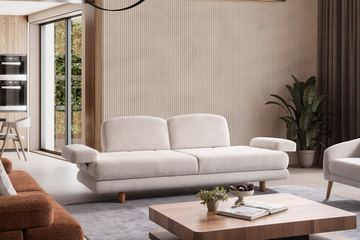 Sitzgruppe/Sofa Set - Wohnzimmergarnitur "Helios" 3+3+1+1