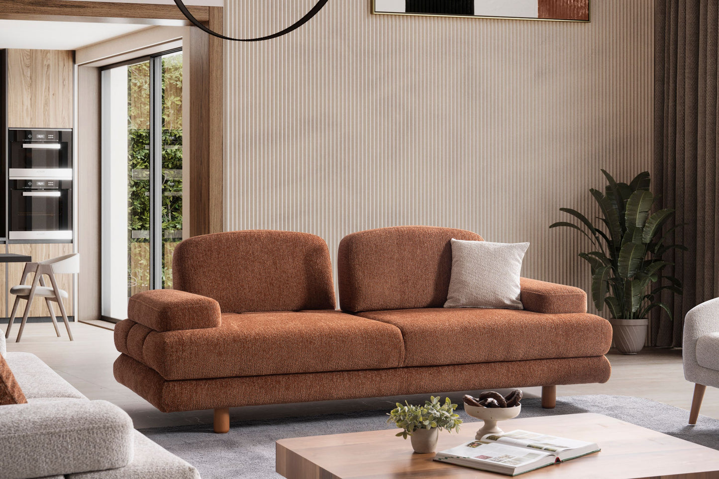 Sitzgruppe/Sofa Set - Wohnzimmergarnitur "Helios " 3+3+1