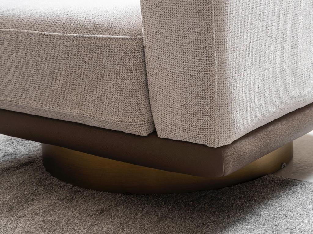 Sitzgruppe/Sofa Set - Wohnzimmergarnitur "Ixora" 3+2+1 - Grau - Nobelaa