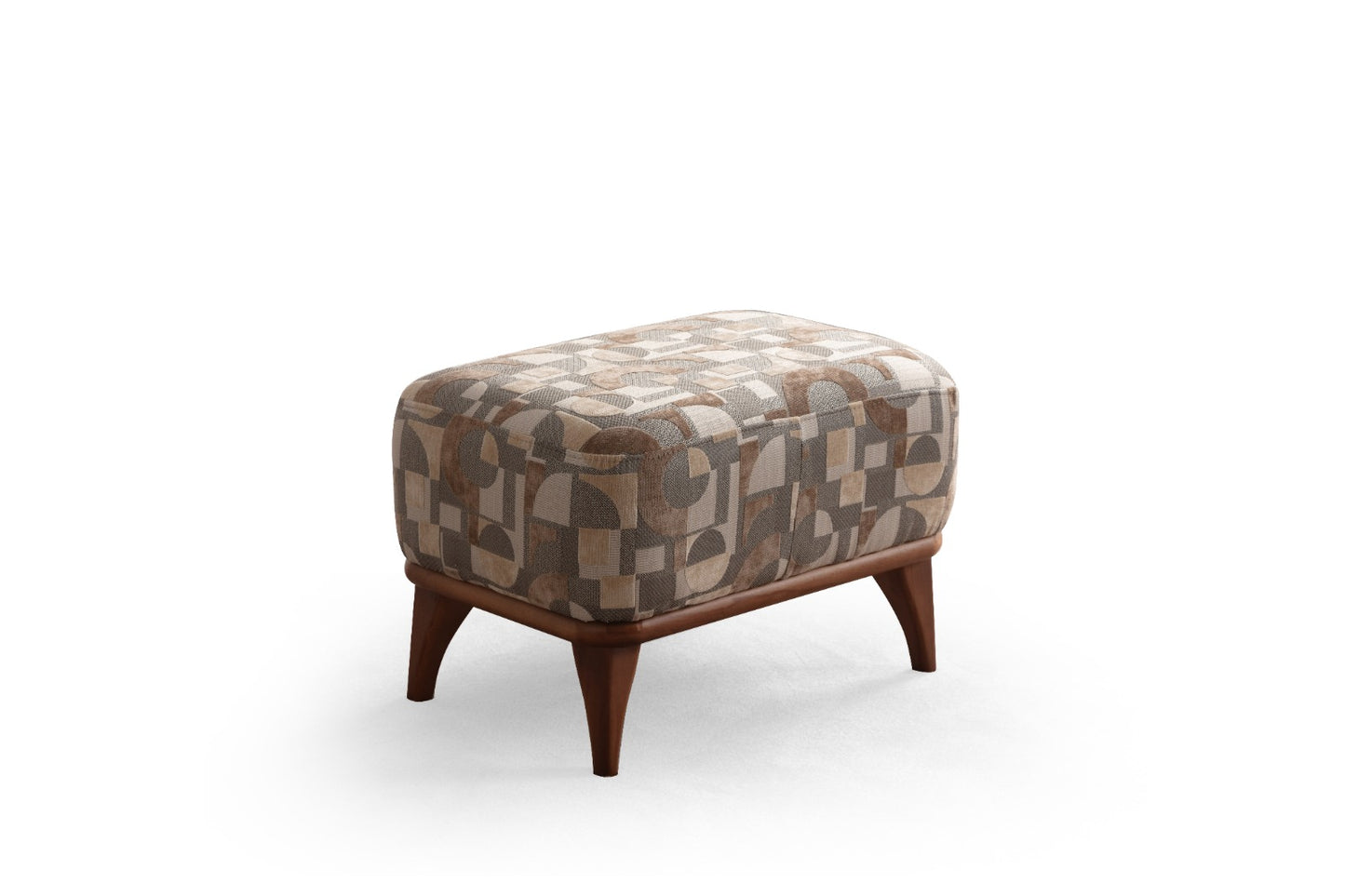Sitzgruppe/Sofa Set - Wohnzimmergarnitur "Kerria" 3+3+1 - Braun/Beige - Nobelaa