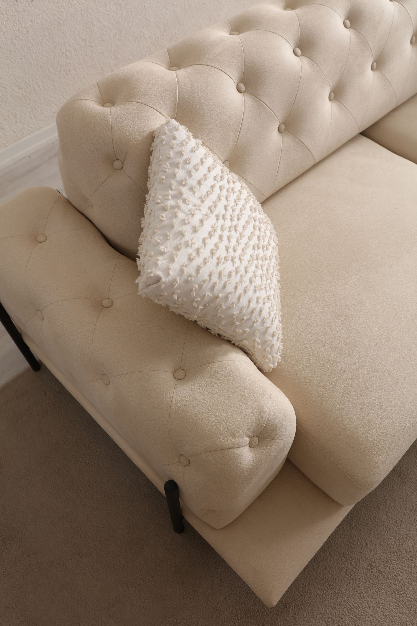 Sitzgruppe/Sofa Set - Wohnzimmergarnitur "Lilia" 3+3+1 - Nobelaa