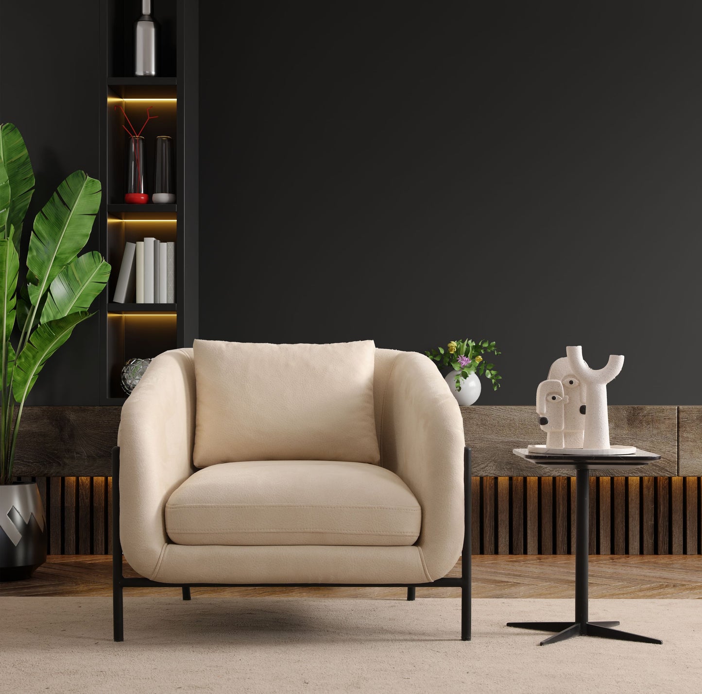 Sitzgruppe/Sofa Set - Wohnzimmergarnitur "Lilia" 3+3+1 - Nobelaa