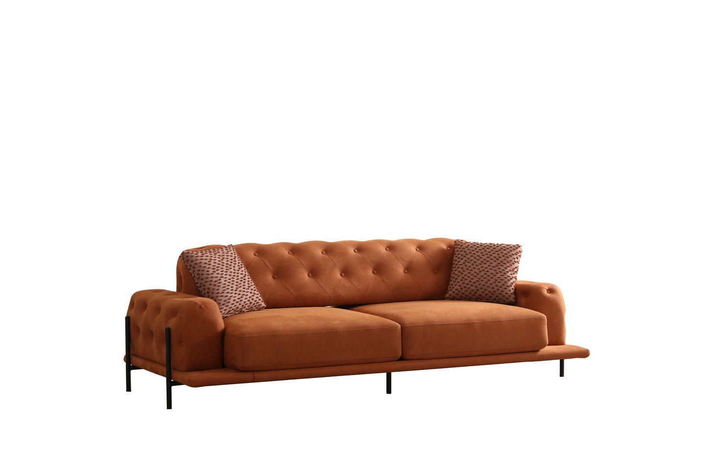 Sitzgruppe/Sofa Set - Wohnzimmergarnitur "Lilia" 3+3+1 - Nobelaa