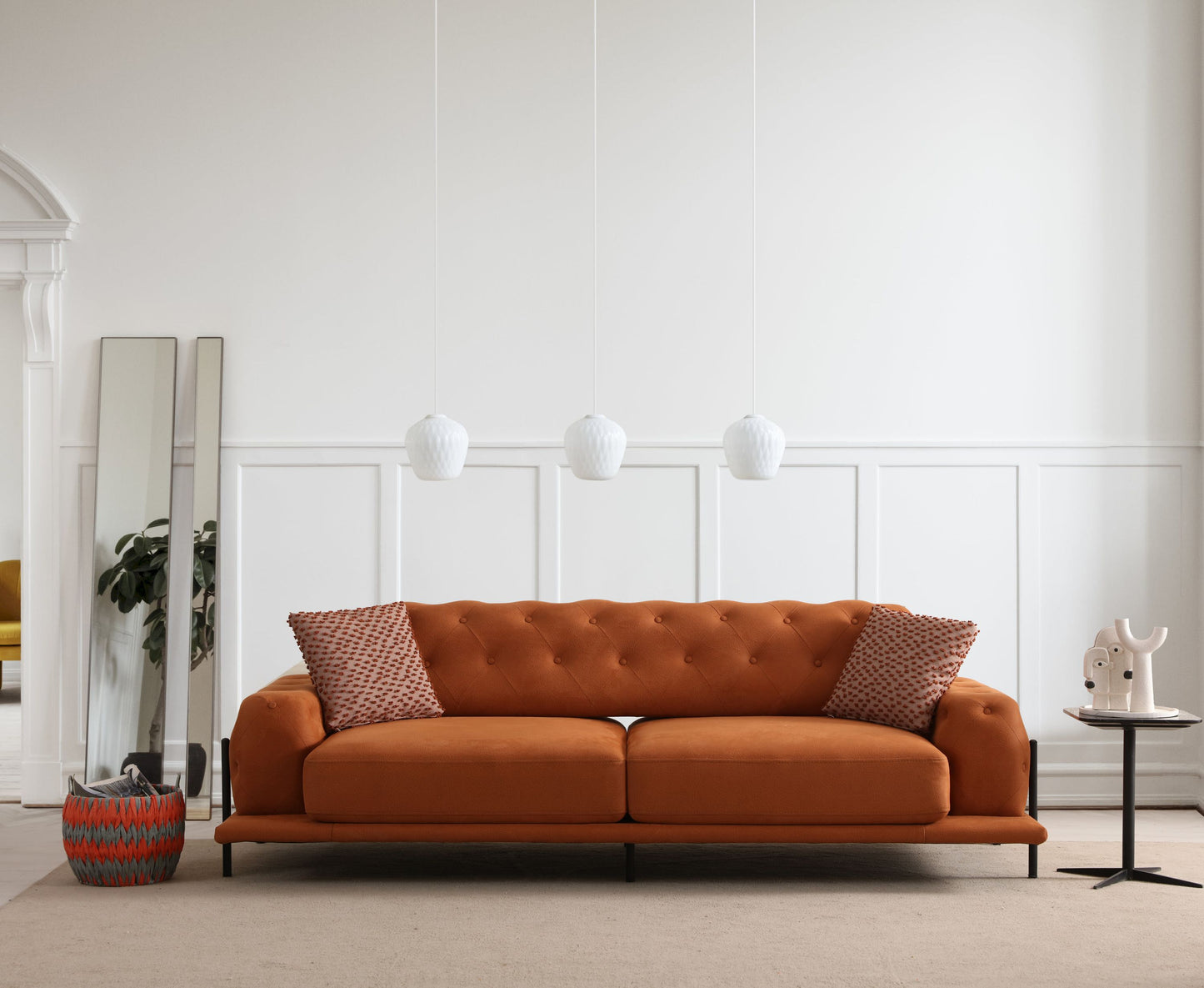 Sitzgruppe/Sofa Set - Wohnzimmergarnitur "Lilia" 3+3+1 - Nobelaa