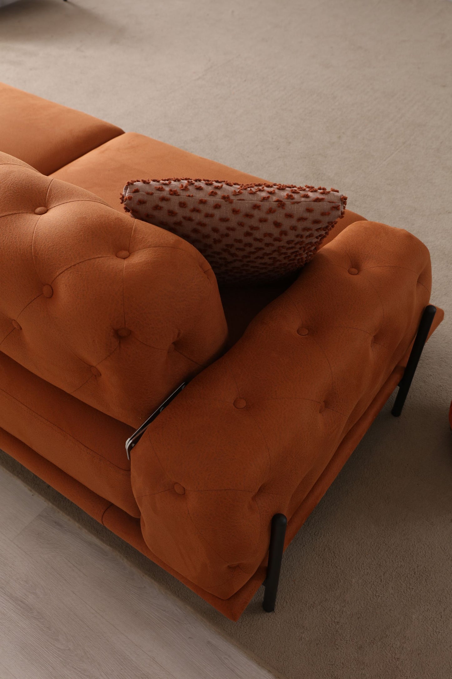 Sitzgruppe/Sofa Set - Wohnzimmergarnitur "Lilia" 3+3+1 - Nobelaa