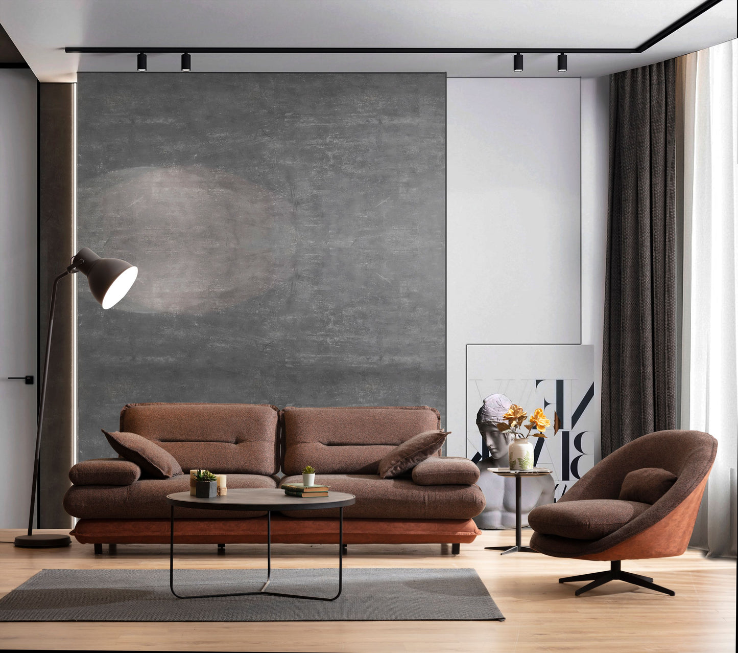 Sitzgruppe/Sofa Set - Wohnzimmergarnitur "Lunaria" 3+3+1 - Nobelaa