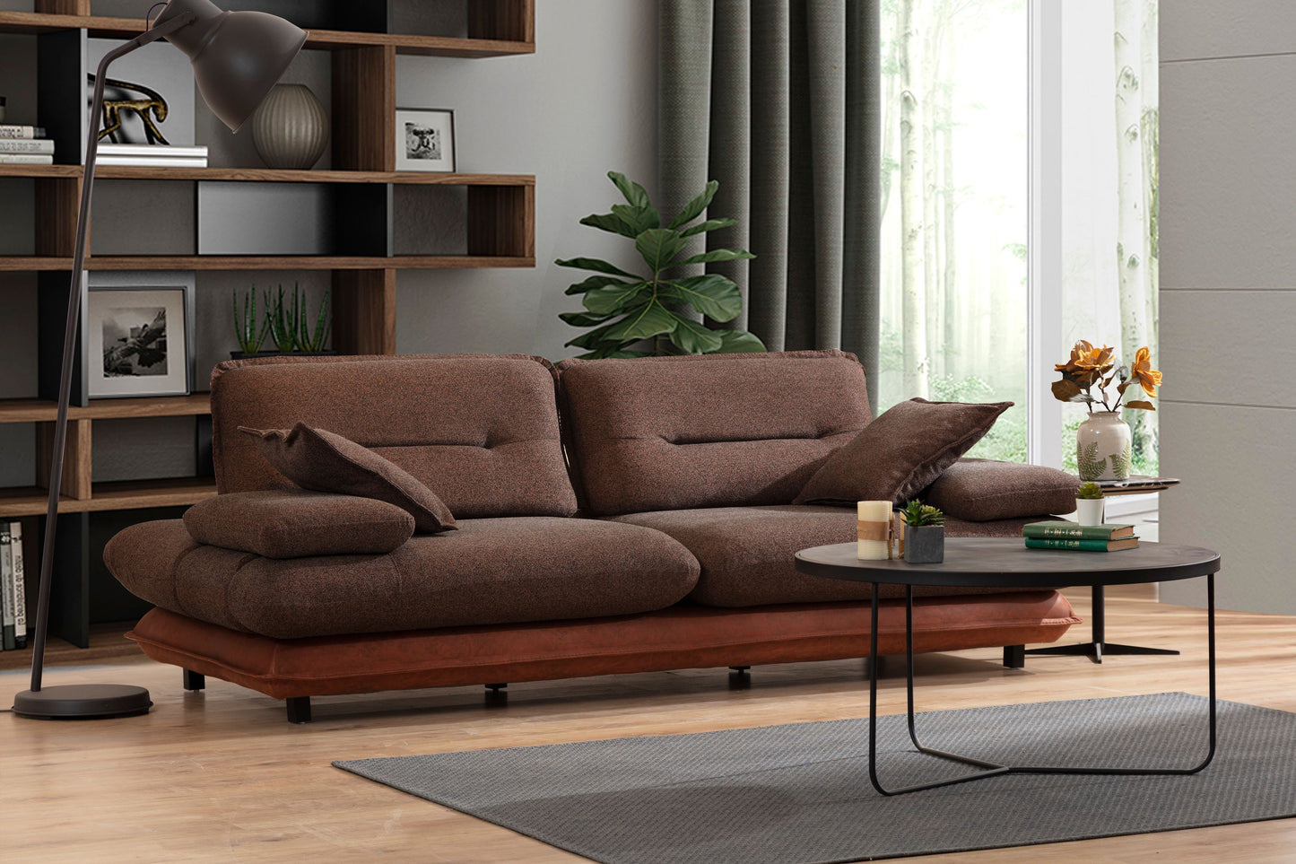 Sitzgruppe/Sofa Set - Wohnzimmergarnitur "Lunaria" 3+3+1 - Nobelaa