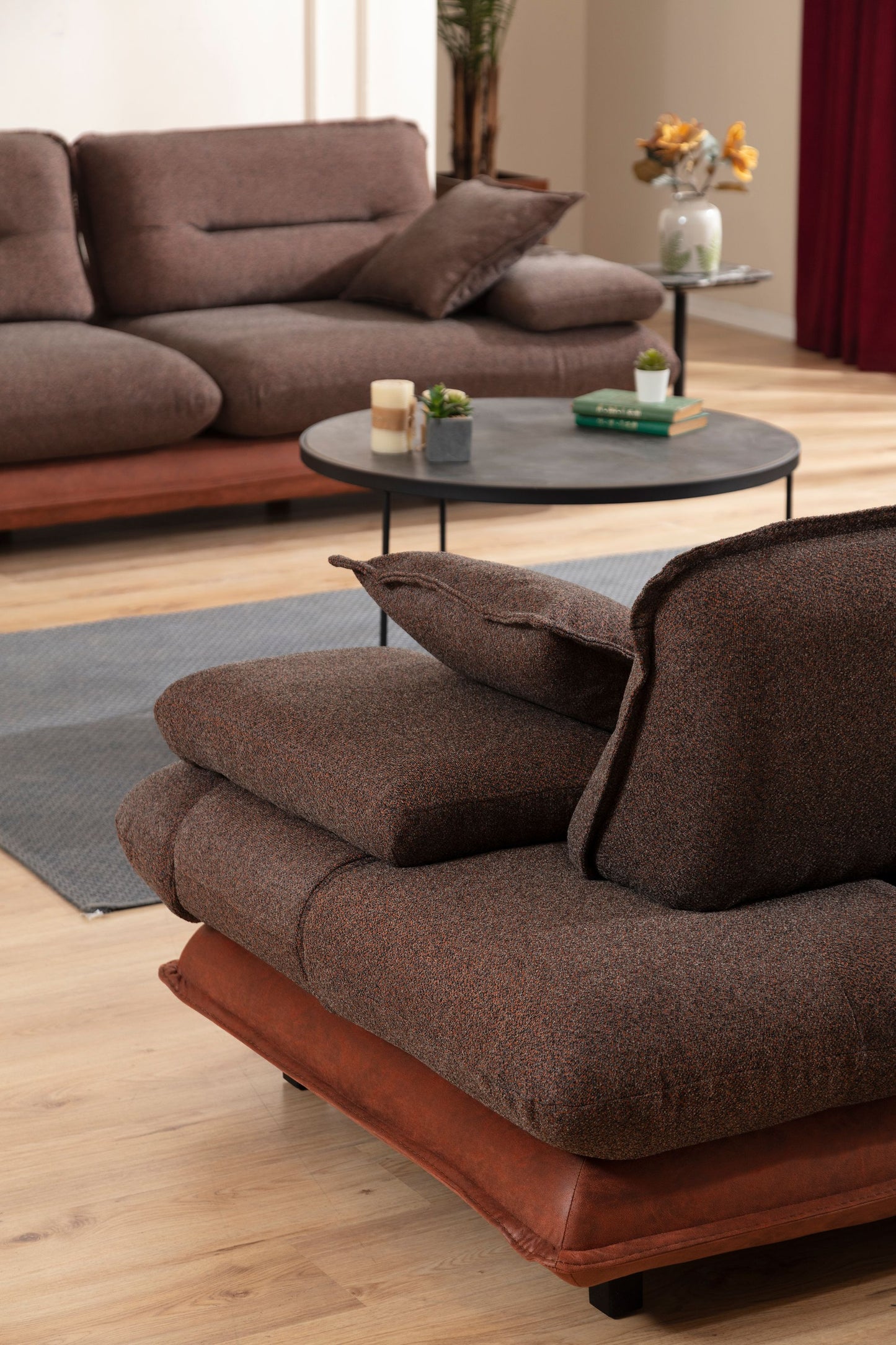 Sitzgruppe/Sofa Set - Wohnzimmergarnitur "Lunaria" 3+3+1 - Nobelaa