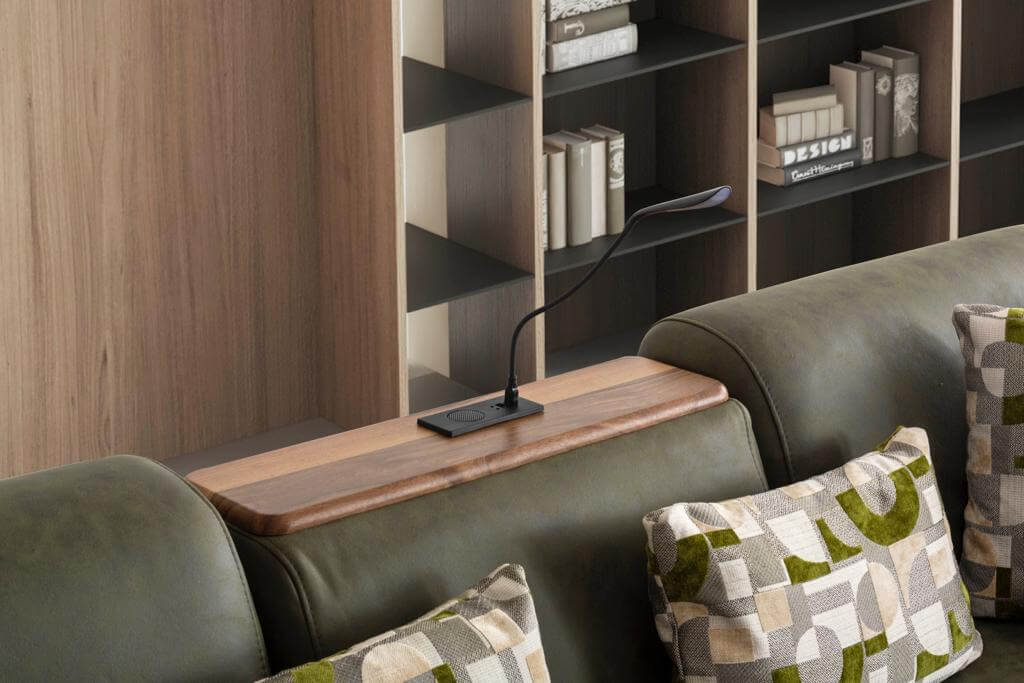 Sitzgruppe/Sofa Set - Wohnzimmergarnitur "Lupine" 3+3+1 - Grün/Beige - Nobelaa