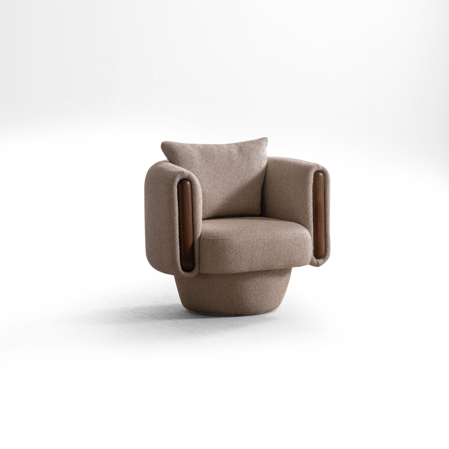 Sitzgruppe/Sofa Set - Wohnzimmergarnitur "Lupinella" 3+3+1 - Beige - Nobelaa