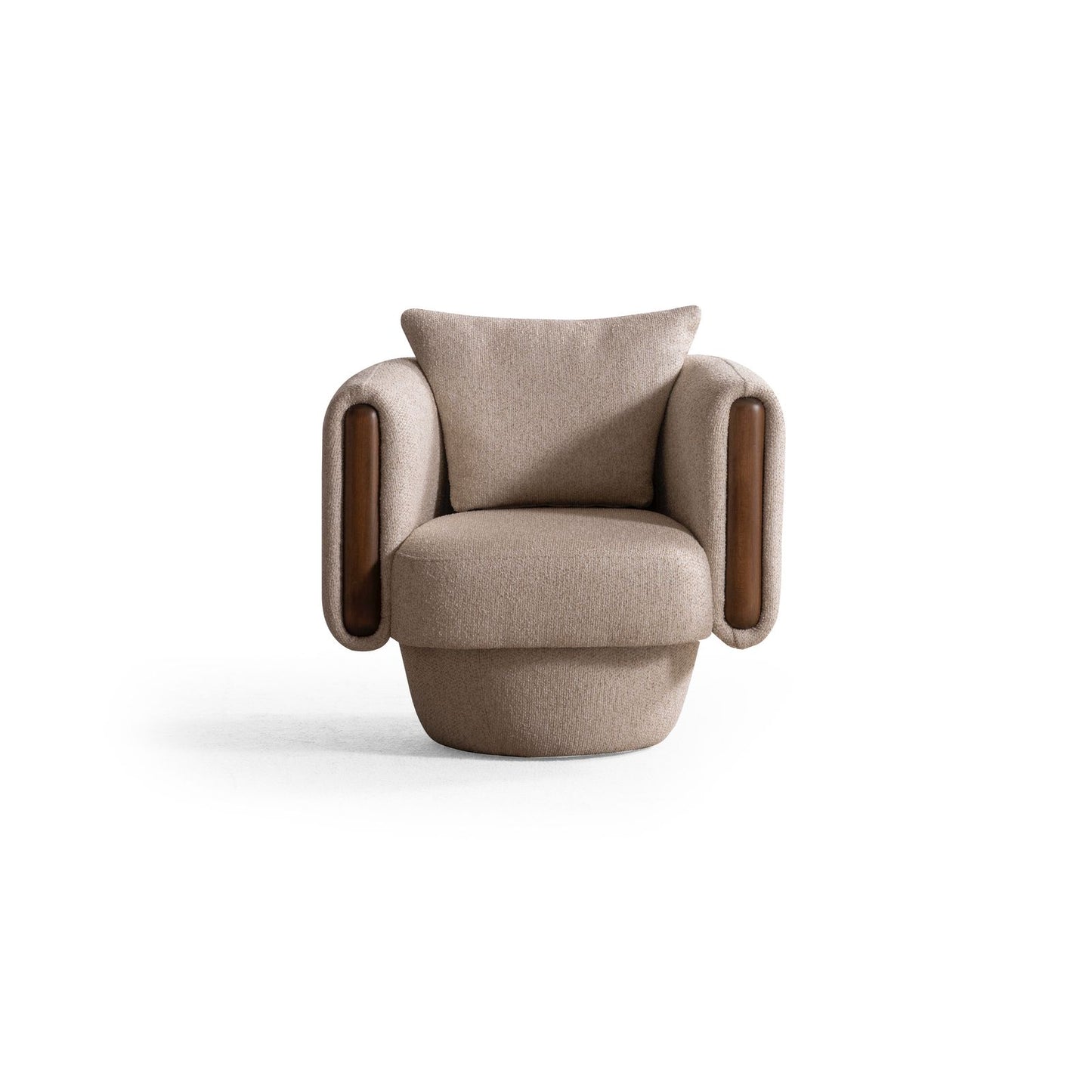 Sitzgruppe/Sofa Set - Wohnzimmergarnitur "Lupinella" 3+3+1 - Beige - Nobelaa