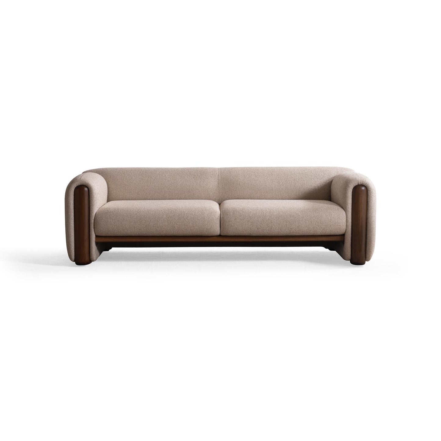 Sitzgruppe/Sofa Set - Wohnzimmergarnitur "Lupinella" 3+3+1 - Beige - Nobelaa