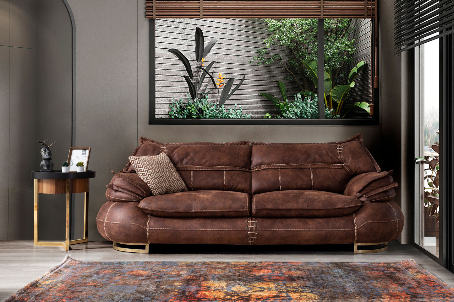 Nobelaa - Sitzgruppe/Sofa Set - Wohnzimmergarnitur "Madelief" 3+3+1