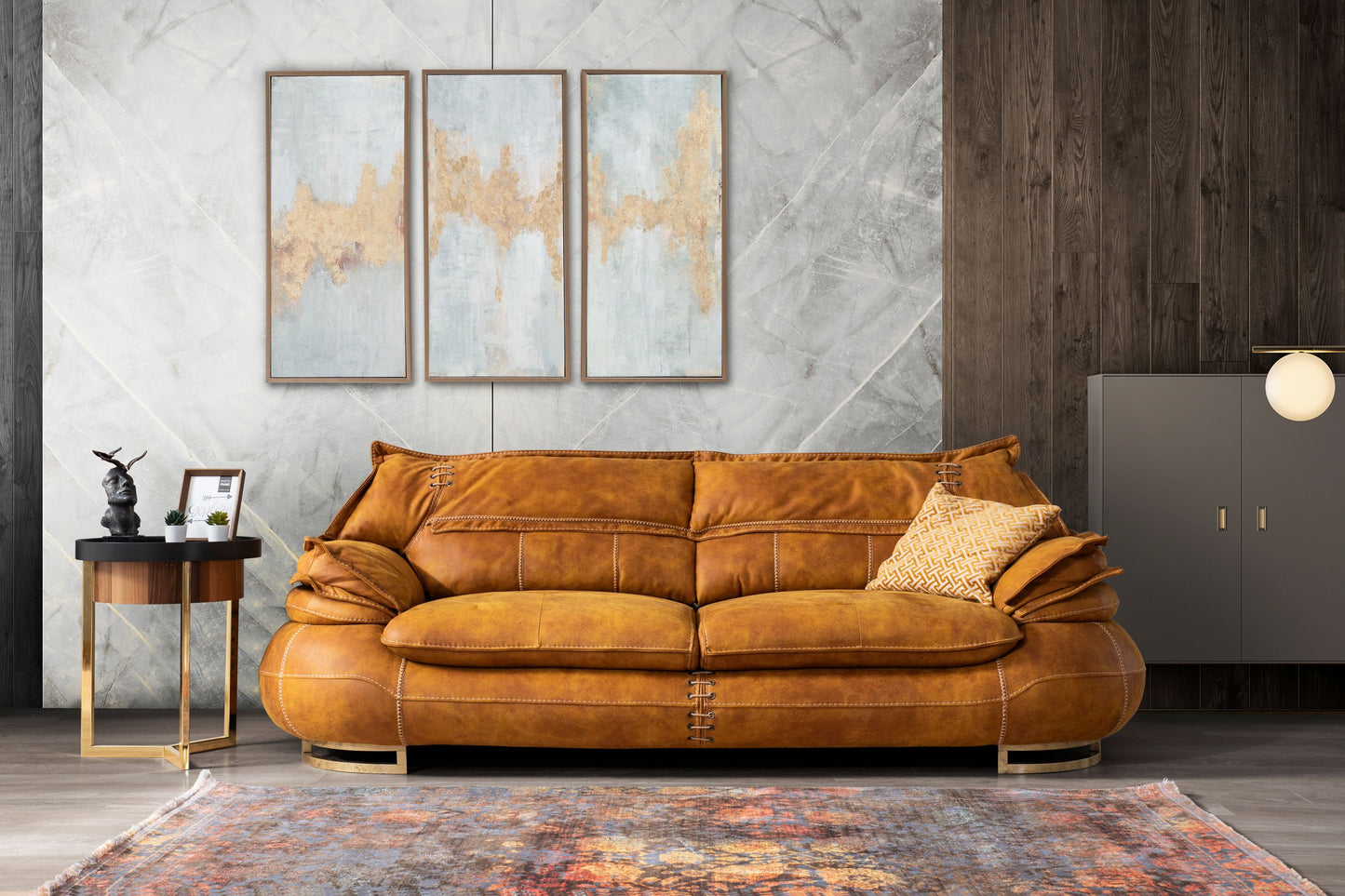 Nobelaa - Sitzgruppe/Sofa Set - Wohnzimmergarnitur "Madelief" 3+3+1