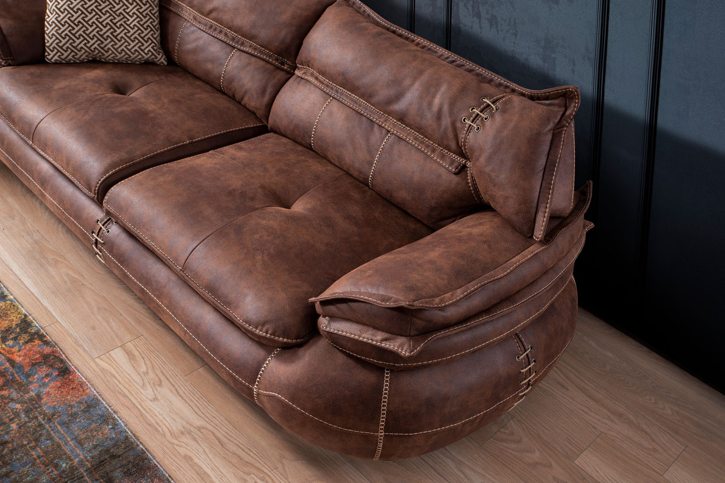 Nobelaa - Sitzgruppe/Sofa Set - Wohnzimmergarnitur "Madelief" 3+3+1