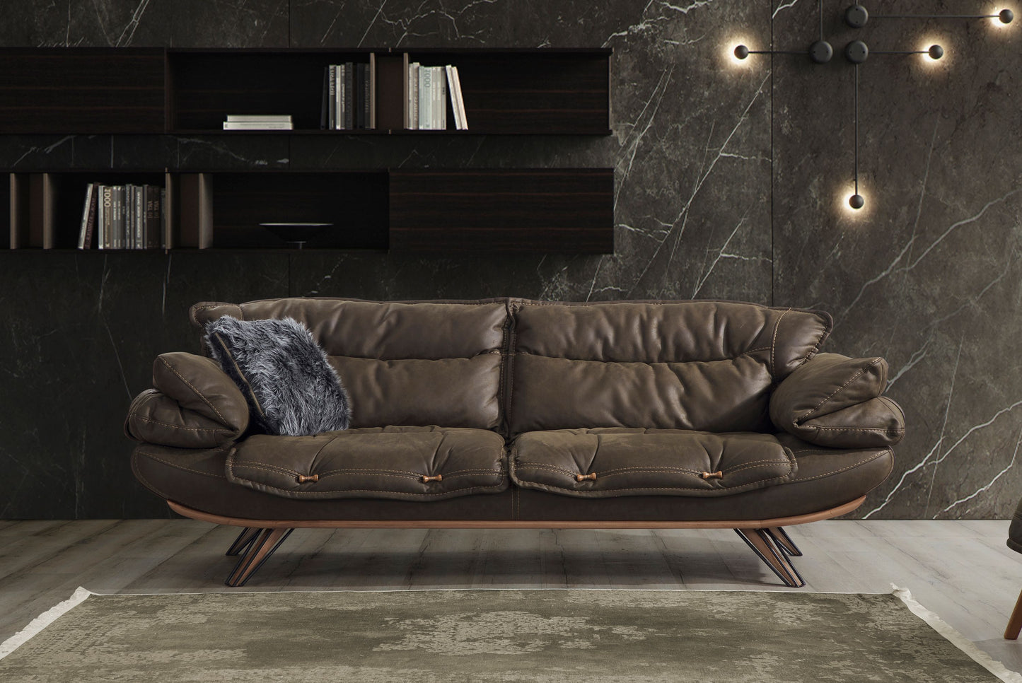 Nobelaa - Sitzgruppe/Sofa Set - Wohnzimmergarnitur "Meadowlark" 3+3+1