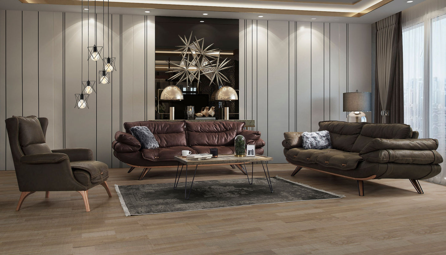 Nobelaa - Sitzgruppe/Sofa Set - Wohnzimmergarnitur "Meadowlark" 3+3+1