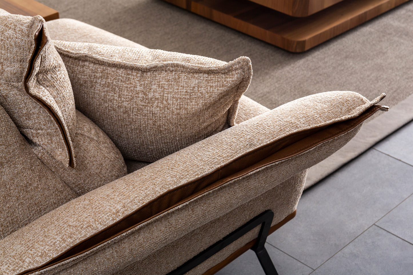 Nobelaa - Sitzgruppe/Sofa Set "Mignonette" 3+2+1 + Mittelkonsolentisch