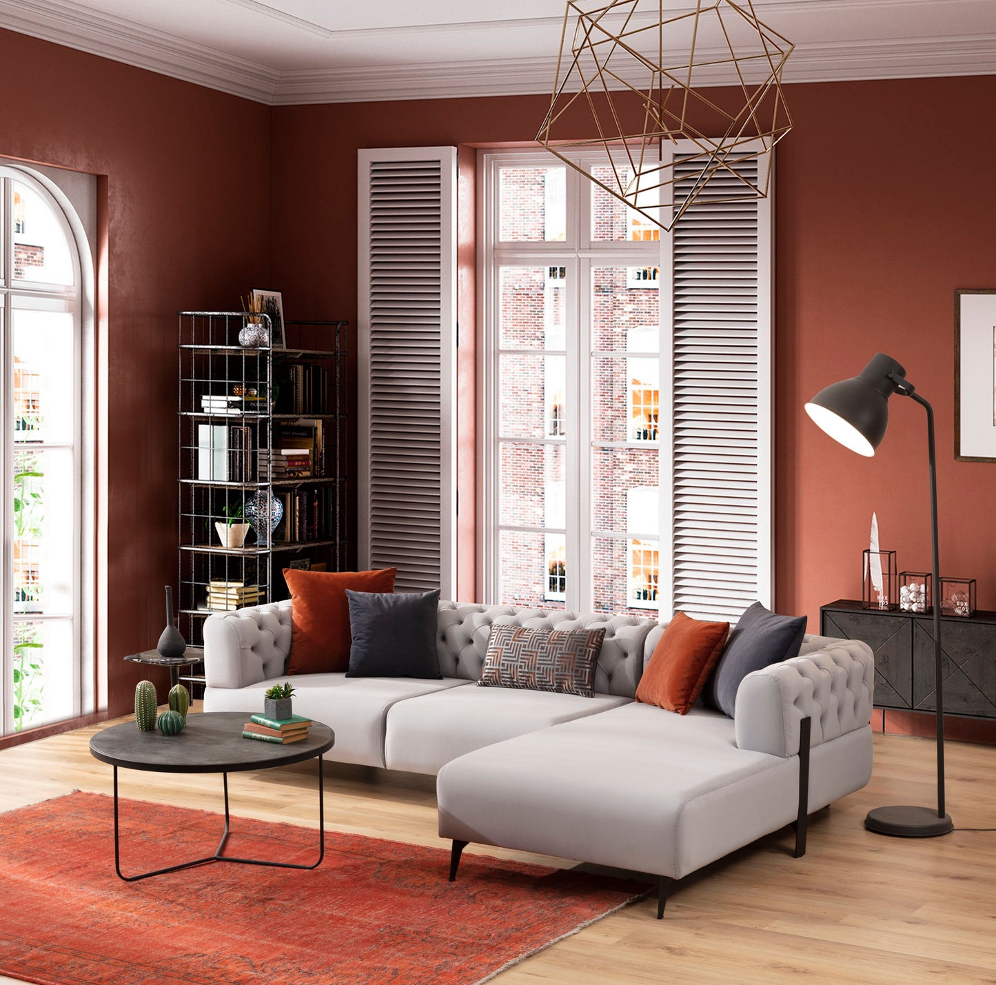 Ecksofa "Orchi" - Nobelaa