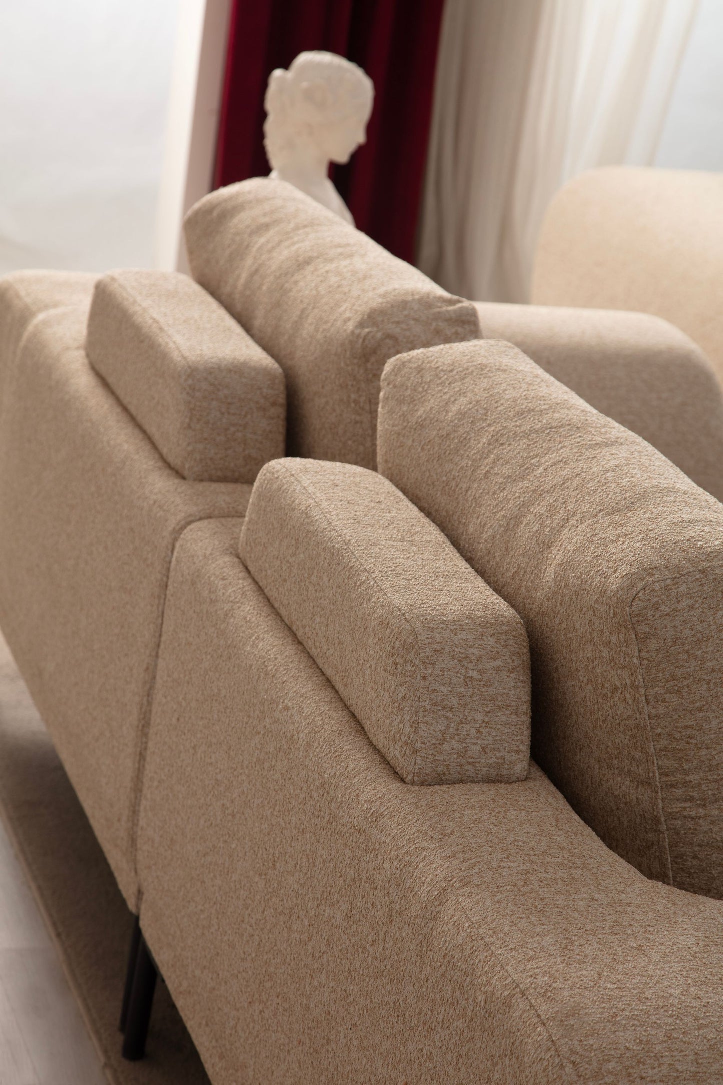 Sitzgruppe/Sofa Set - Wohnzimmergarnitur "Salvia" 3+3+1 - Nobelaa