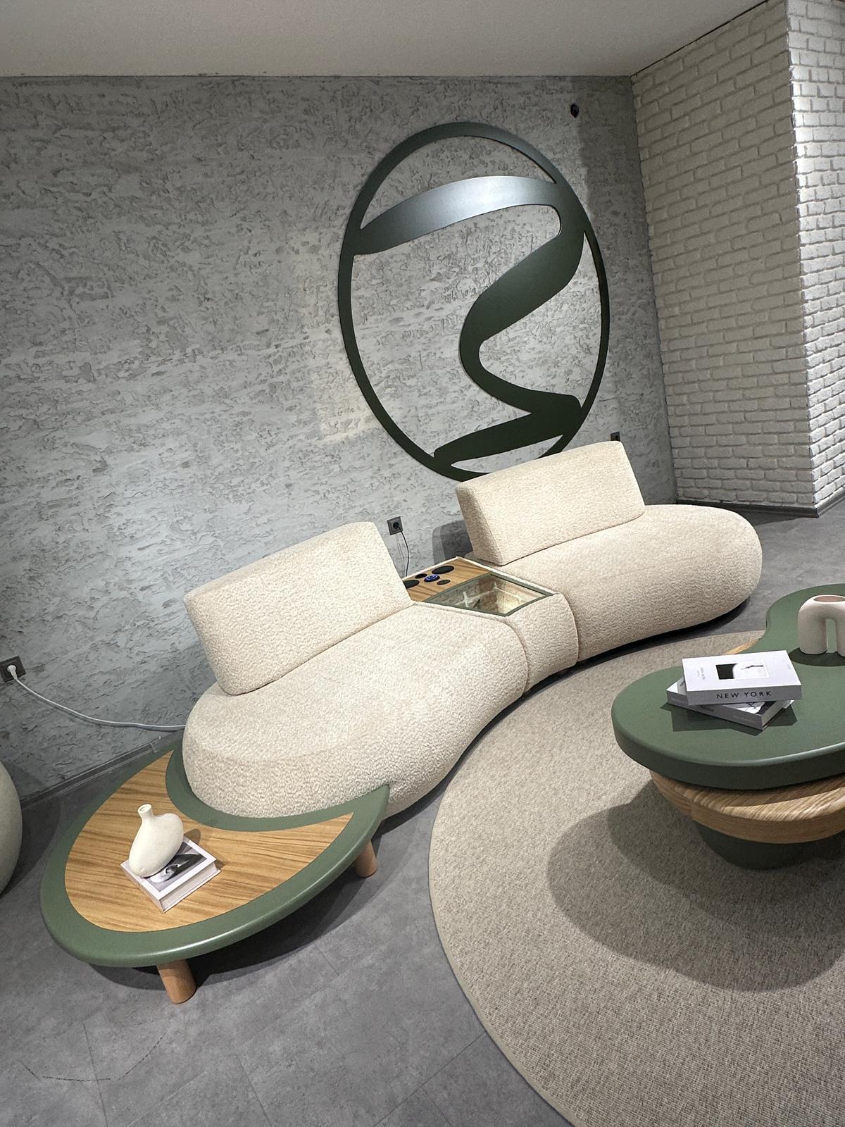 Modulares Ecksofa "Trillium" - Beige - Nobelaa