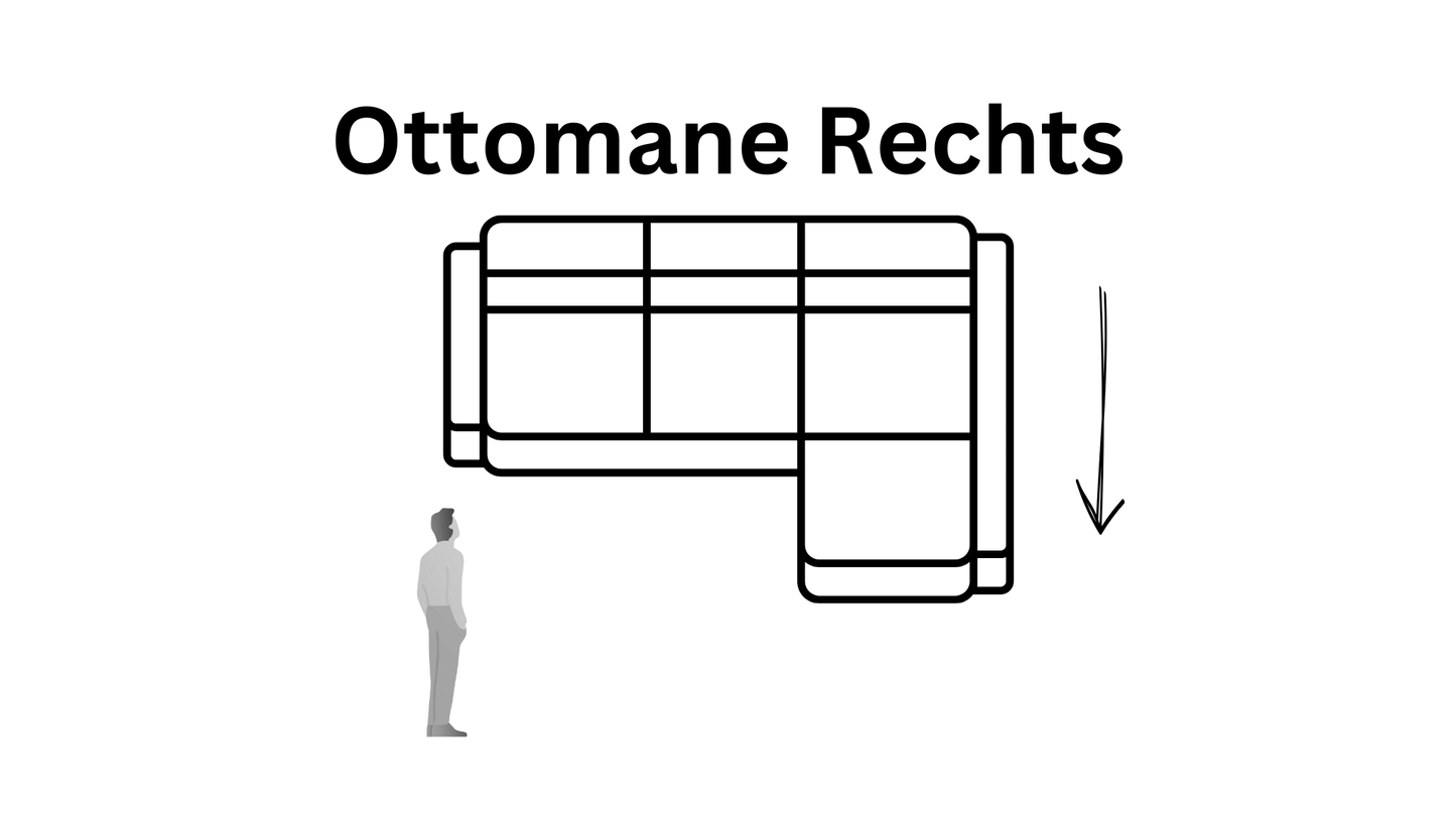 Ecksofa "Acacia" - Weiß - Nobelaa