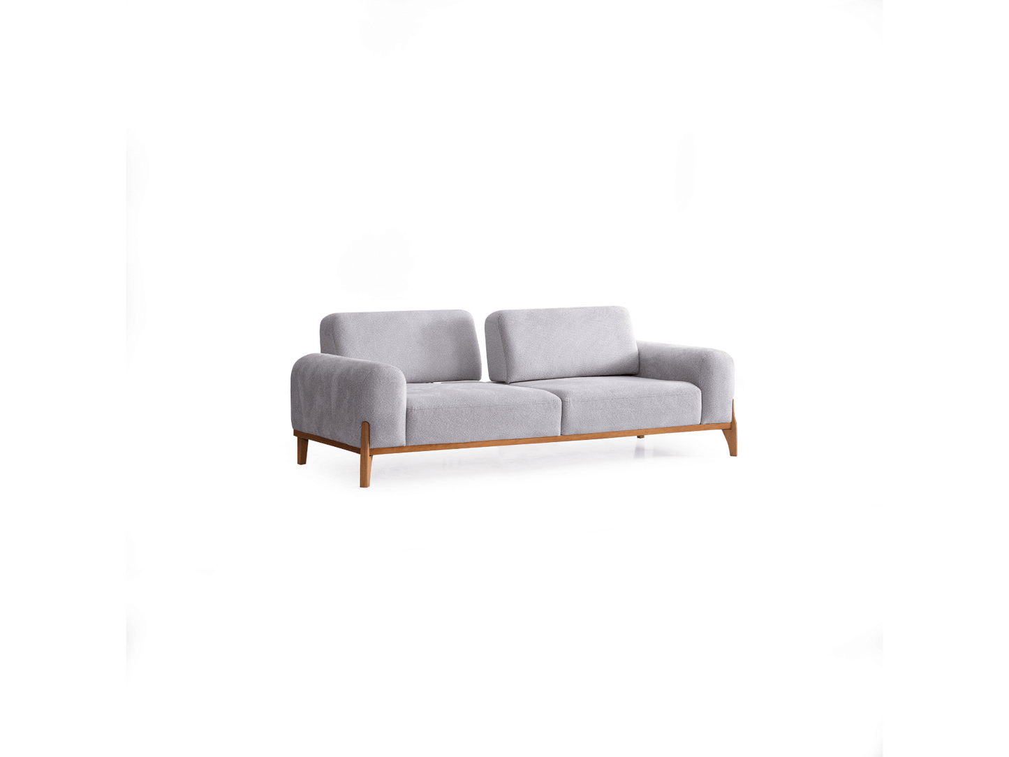 Sitzgruppe/Sofa Set - Wohnzimmergarnitur "Bluebell" - Hellblau/Grau - Nobelaa
