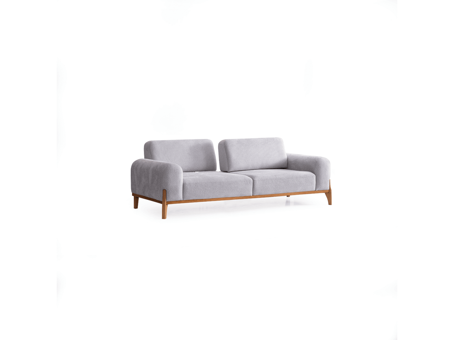 Sitzgruppe/Sofa Set - Wohnzimmergarnitur "Bluebell" - Hellblau/Grau - Nobelaa
