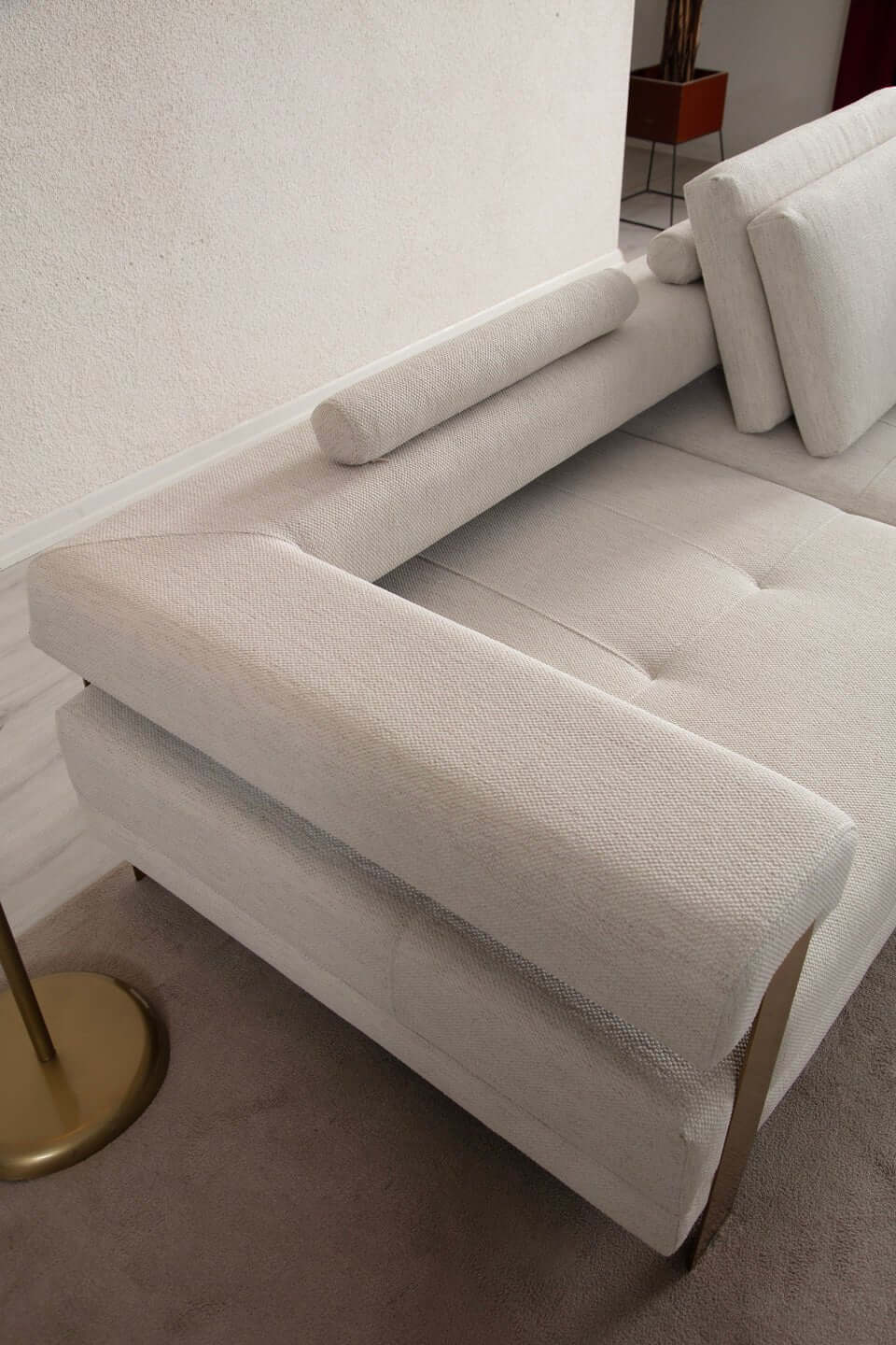 Sitzgruppe/Sofa Set - Wohnzimmergarnitur "Sunflower" - Beige - Nobelaa