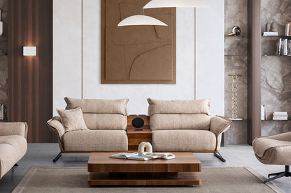 Nobelaa - Sitzgruppe/Sofa Set "Mignonette" 3+2+1 + Mittelkonsolentisch