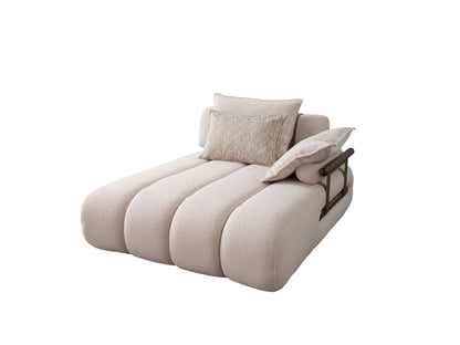 Sitzgruppe/Sofa Set - Wohnzimmergarnitur "Luccani" 3 Sitzer + Ecksofa + Mittelkonsole +1 Sitzer