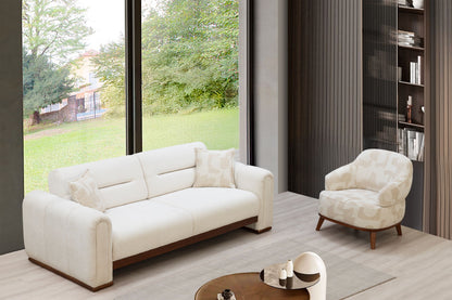 Sitzgruppe/Sofa Set - Wohnzimmergarnitur "Althea" 3+3+1 - Nobelaa