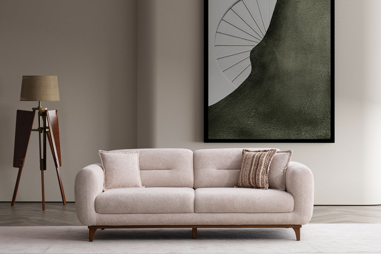 Sitzgruppe/Sofa Set - Wohnzimmergarnitur "Banksia" 3+3+1