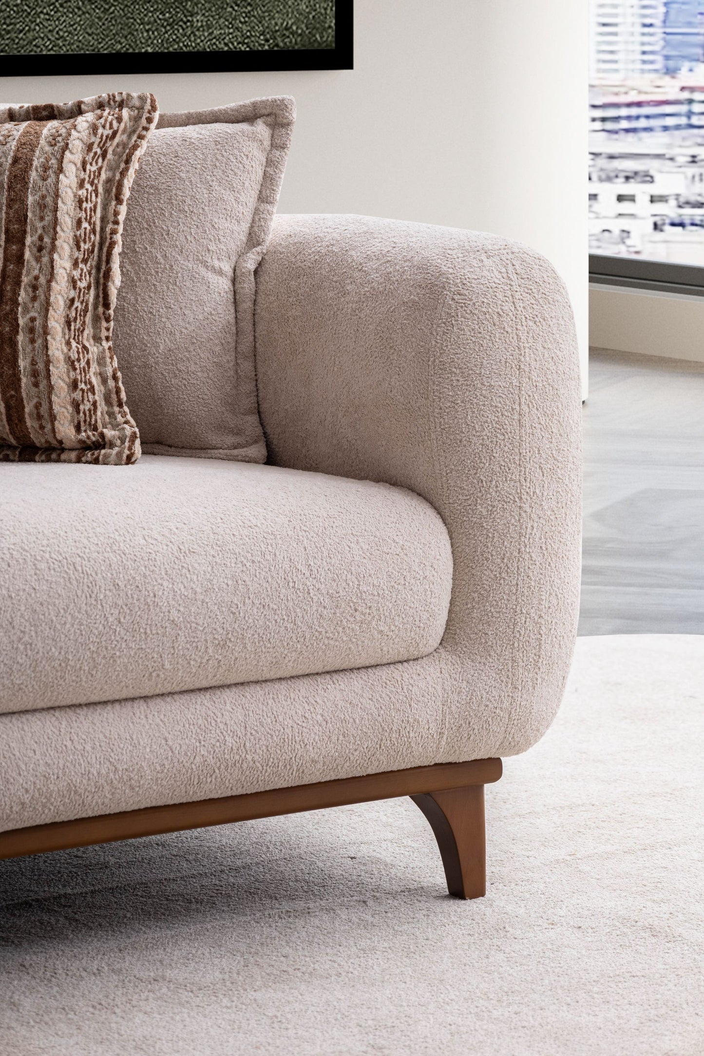 Sitzgruppe/Sofa Set - Wohnzimmergarnitur "Banksia" 3+3+1