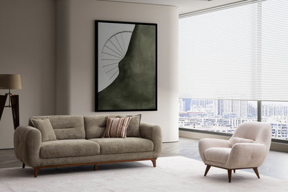 Sitzgruppe/Sofa Set - Wohnzimmergarnitur "Banksia" 3+3+1