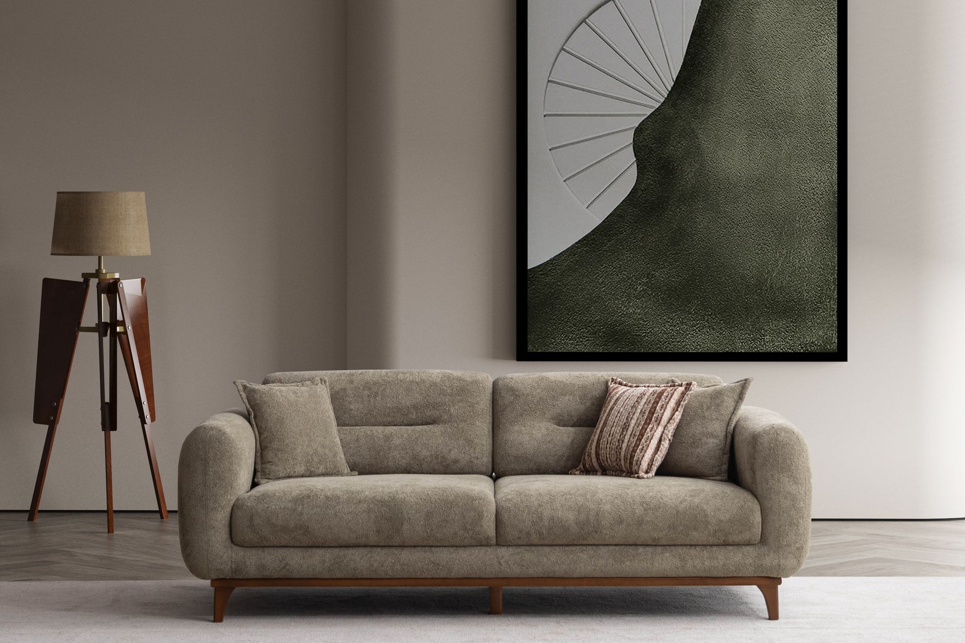 Sitzgruppe/Sofa Set - Wohnzimmergarnitur "Banksia" 3+3+1