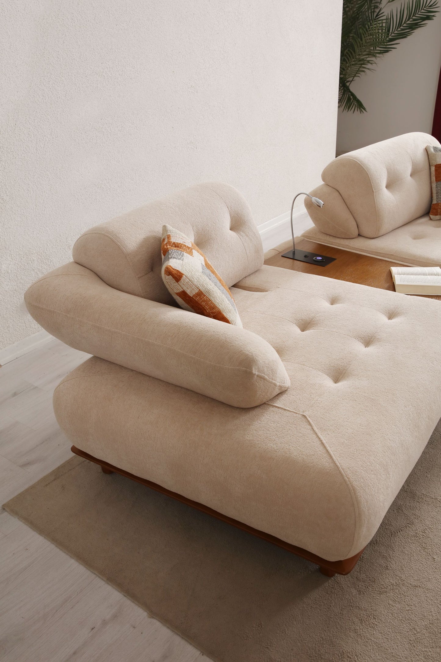 Sitzgruppe/Sofa Set - Wohnzimmergarnitur "Bellora" 3+3+1 - Nobelaa