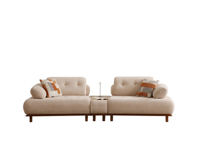 Sitzgruppe/Sofa Set - Wohnzimmergarnitur "Bellora" 3+3+1 - Nobelaa