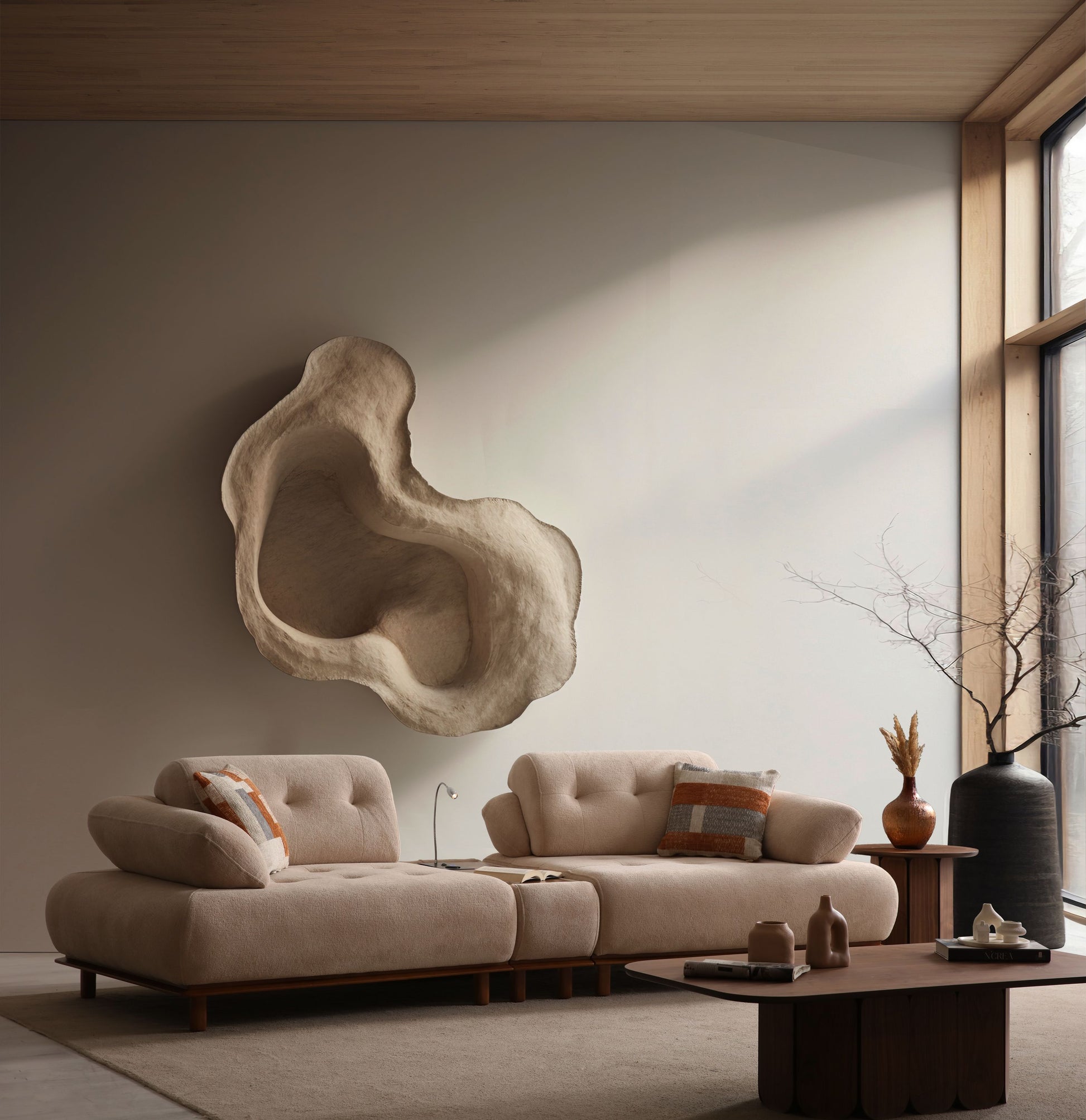 Sitzgruppe/Sofa Set - Wohnzimmergarnitur "Bellora" 3+3+1 - Nobelaa