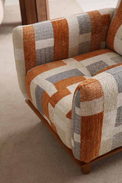 Sitzgruppe/Sofa Set - Wohnzimmergarnitur "Bellora" 3+3+1 - Nobelaa