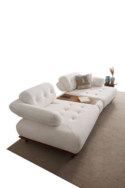 Sitzgruppe/Sofa Set - Wohnzimmergarnitur "Bellora" 3+3+1 - Nobelaa