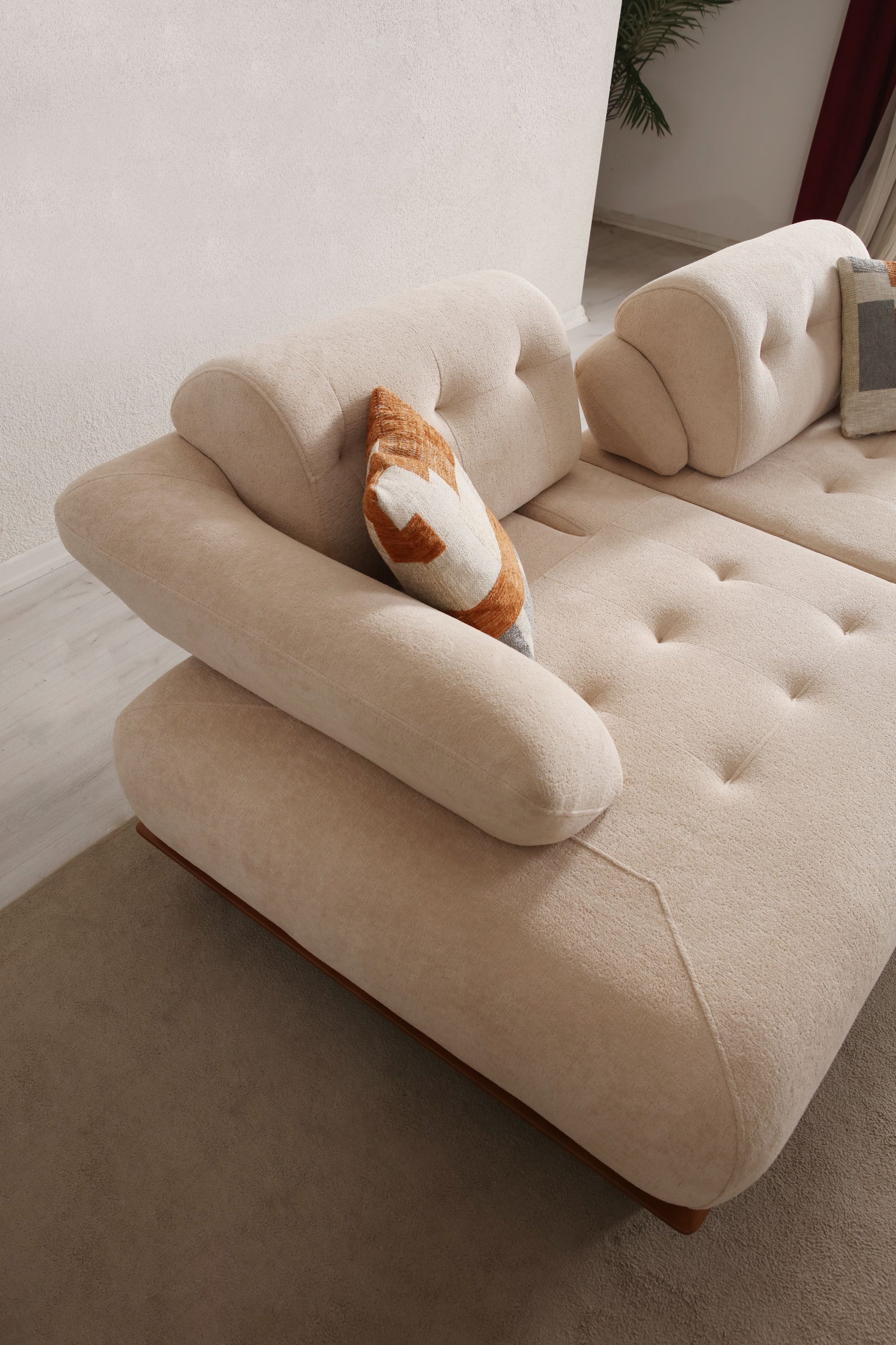 Sitzgruppe/Sofa Set - Wohnzimmergarnitur "Bellora" 3+3+1 - Nobelaa